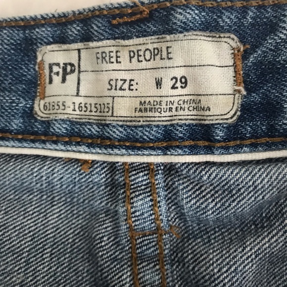 Free people rock denim uptown shorts - Picture 4 of 5